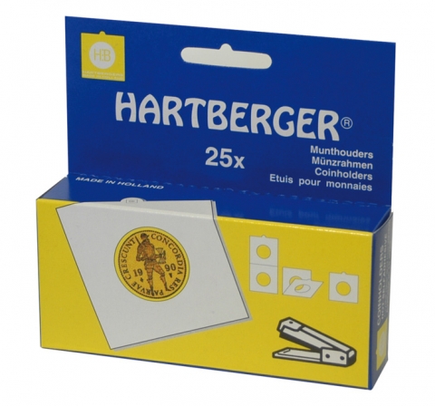 Hartberger® Münzrähmchen zum Heften Ø 17,5 mm