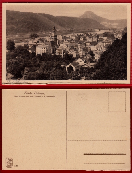 AK Bad Schandau, sächsische Schweiz