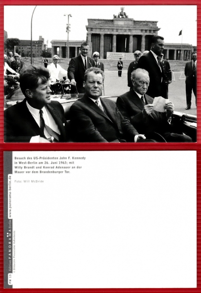 BK Berlin, Kennedy, Brandt und Adenauer
