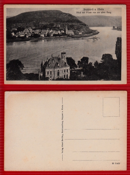 AK Boppard, Blick auf Filsen