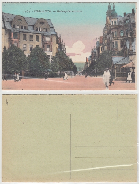 AK Coblenz, Hohenzollernstrasse