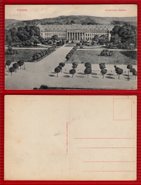 AK Coblenz, Kaiserliches Schloss