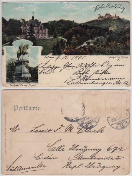 AK Coburg, Hofgarten-Palais