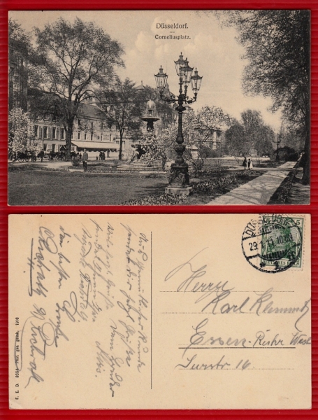 AK Düsseldorf, Corneliusplatz