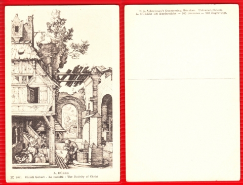 AK Dürer, Christi Geburt