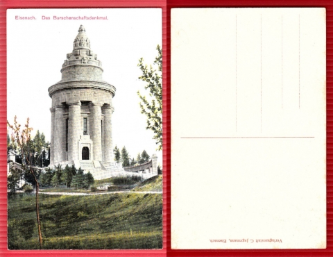 AK Eisenach, Burschenschaftsdenkmal