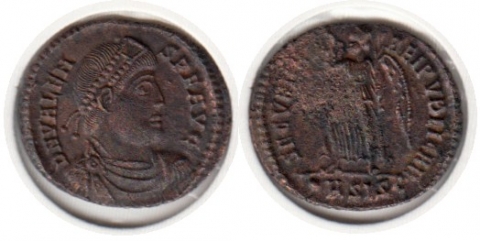 AE Follis Rom, ohne Jahr, Valens