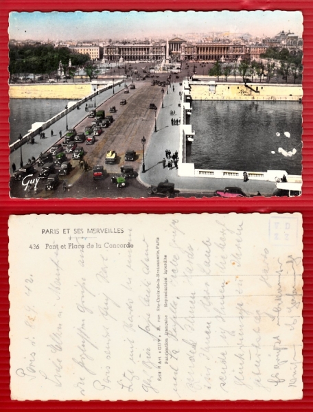 AK Paris, La Concorde