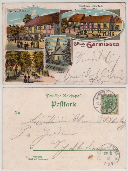 AK Garmissen, Gruss aus
