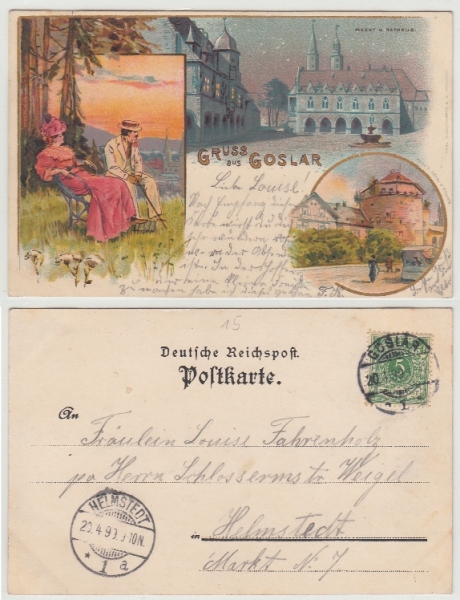 AK Goslar, Gruss aus