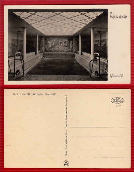 AK Wilhelm Gustloff, Schwimmbad