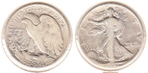 1/2 Dollar USA 1940 S