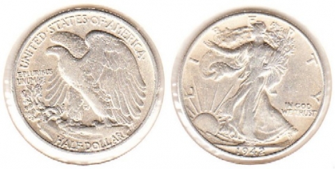 1/2 Dollar USA 1942