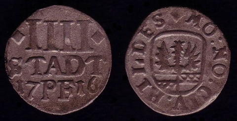 4 Pfennig Hildesheim 1716