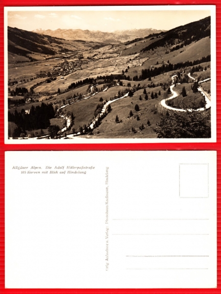AK Hindelang, Blick auf den Ort