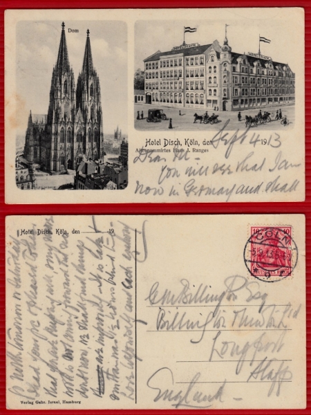 AK Köln, Hotel Disch