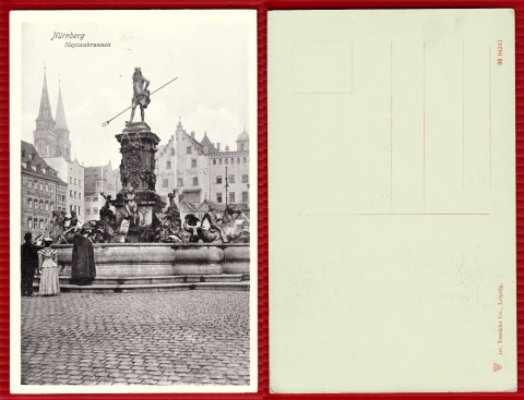 AK Nürnberg, Neptunbrunnen