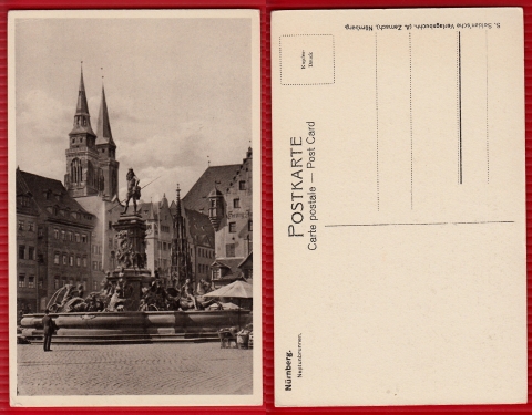 AK Nürnberg, Neptunbrunnen