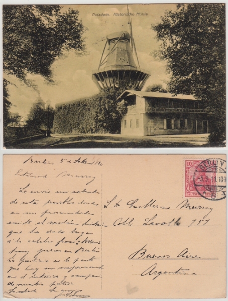 AK Potsdam, Historische Mühle