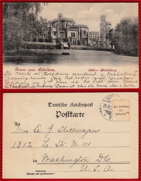 AK Potsdam, Schloss Babelsberg