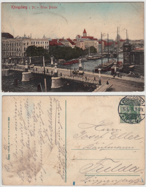 AK Königsberg, Grüne Brücke