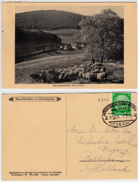 AK Sauerländischer Bauernhof